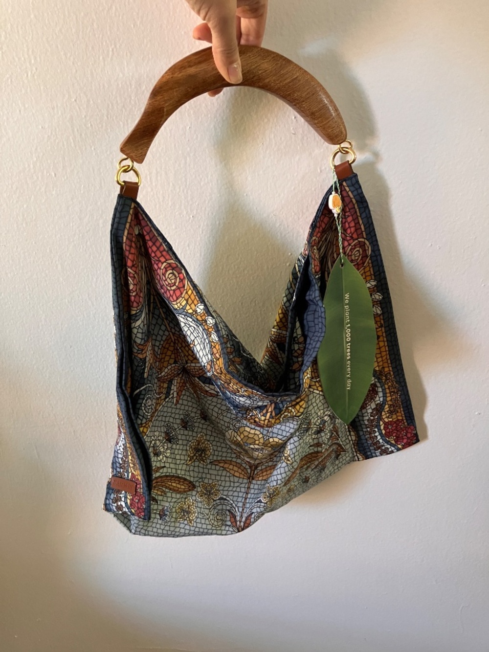 NWT Small Scarf Bag - Farm Rio - Picture 4 of 6